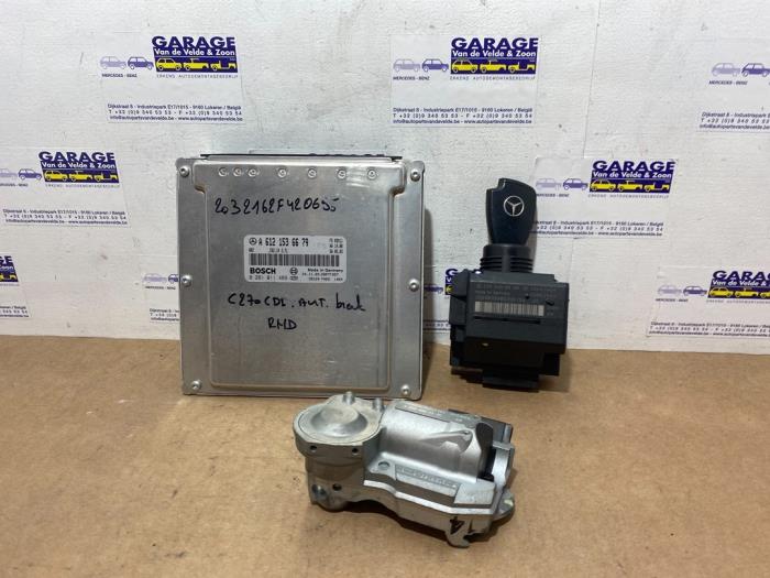 Used Ignition lock + computer Mercedes C Combi (S203) 2.7 C-270 CDI 20V Price € 181,50 Inclusive VAT offered by Autoparts Van De Velde