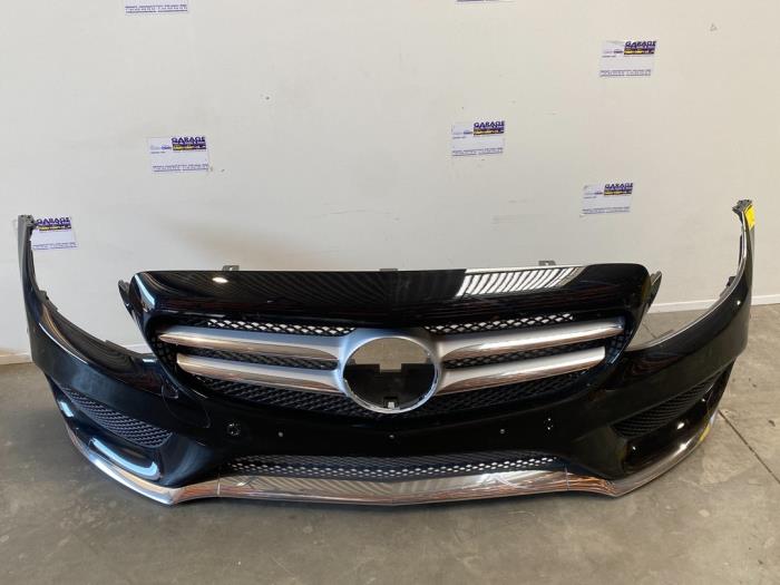Front bumper from a Mercedes-Benz C Estate (S205) C-200d 2.2 16V 2015