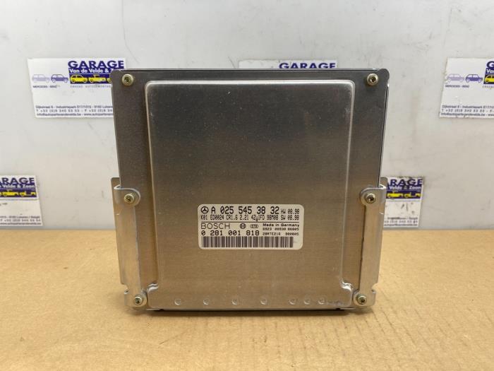 Used Engine management computer Mercedes C Combi (S202) 2.2 C-200 CDI 16V Price € 181,50 Inclusive VAT offered by Autoparts Van De Velde