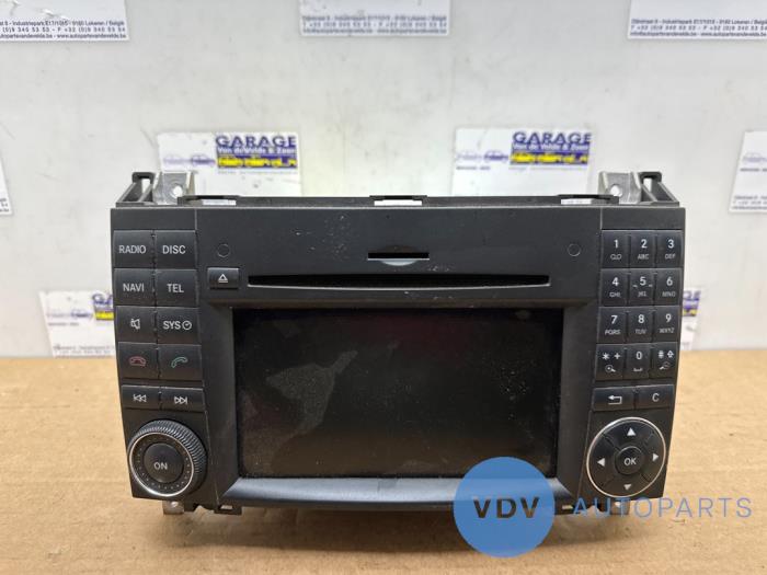 Radio Mercedes Sprinter A1699061800 Autoparts Van De Velde