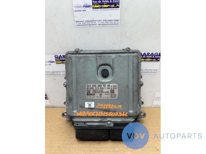 Engine management computer Mercedes Sprinter 3,5t 313 CDI 16V A6461501978