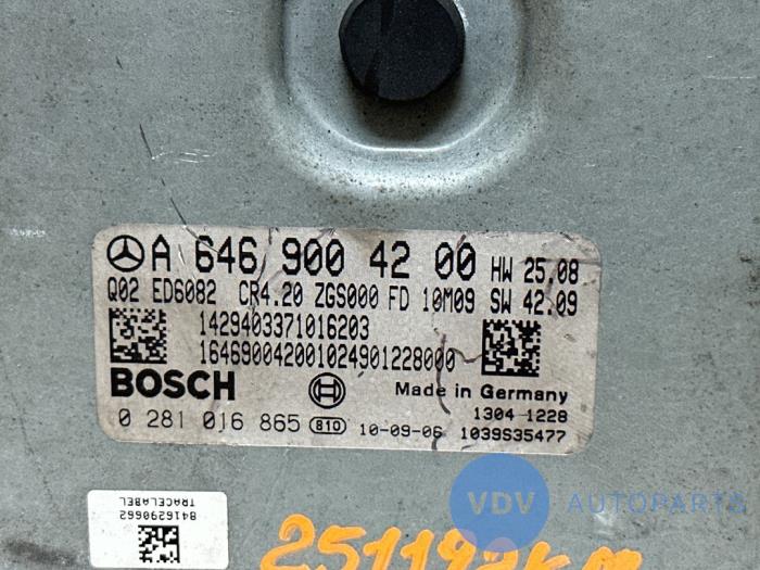 Engine management computer Mercedes Sprinter 3,5t 313 CDI 16V A6461503678