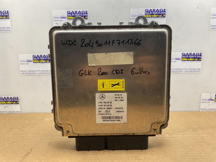 Used Ignition lock + computer Mercedes GLK (204.7/9) 2.2 200 CDI 16V BlueEfficiency Price € 363,00 Inclusive VAT offered by Autoparts Van De Velde