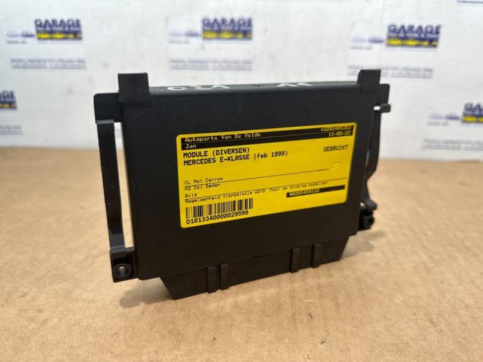 Gebrauchte Modul (sonstige) Mercedes E (W210) 2.2 E-200 CDI 16V Preis € 60,50 Mit Mehrwertsteuer angeboten von Autoparts Van De Velde