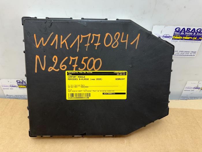 Usados Módulo de confort Mercedes A (177.0) 1.3 A-180 Turbo 16V Precio € 60,50 IVA incluido ofrecido por Autoparts Van De Velde
