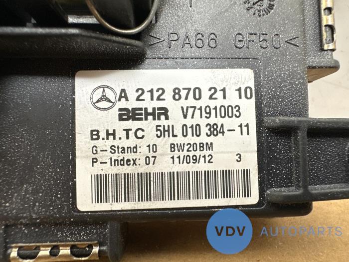Heating and ventilation fan motor from a Mercedes-Benz E Estate (S212) E-350 CDI V6 24V BlueEfficiency 2011