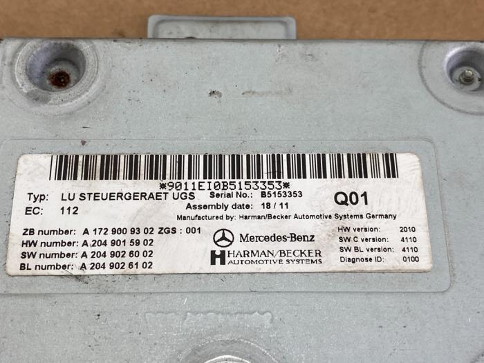 Multi-media control unit Mercedes S 3.0 S-320 CDI 24V 4-Matic - A2219005903