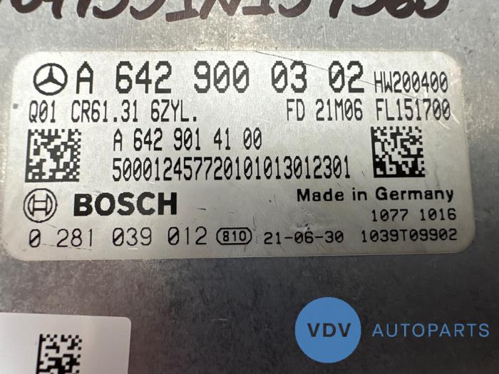 Engine management computer Mercedes Sprinter 3,5t 319 CDI 3.0 V6 24V