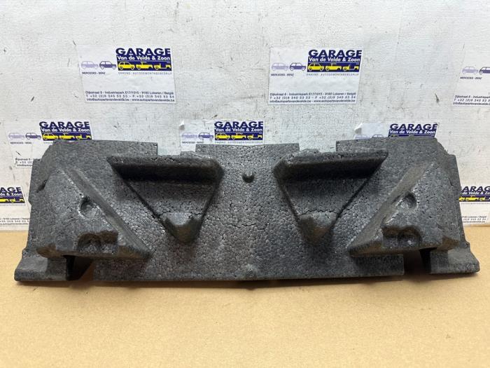 Front bumper foam support bar