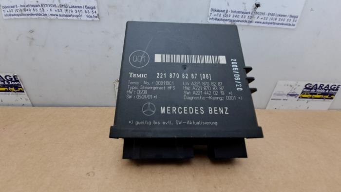 Używane Modul Comfort Mercedes S (W221) 3.0 S-320 CDI 24V 4-Matic Cena € 60,50 Z VAT oferowane przez Autoparts Van De Velde