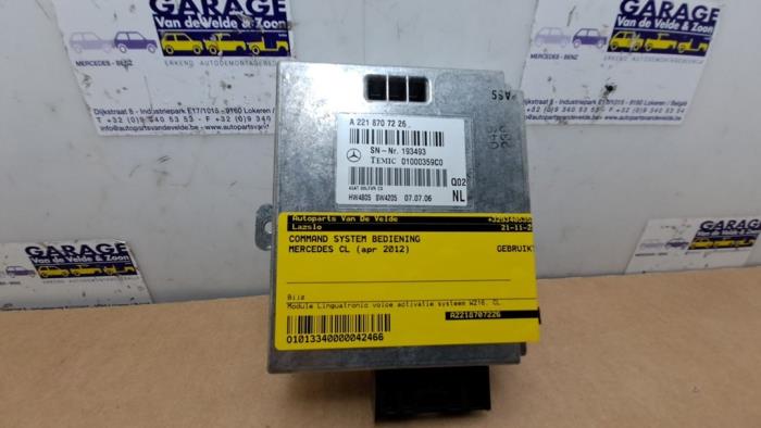 Usagé Direction système de commande Mercedes CL (216) 5.5 CL-550 V8 32V Prix € 90,75 Prix TTC proposé par Autoparts Van De Velde