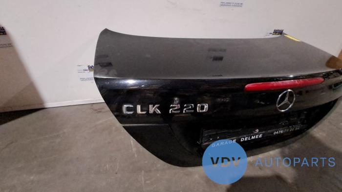 Tailgate from a Mercedes-Benz CLK (W209) 2.2 220 CDI 16V 2006