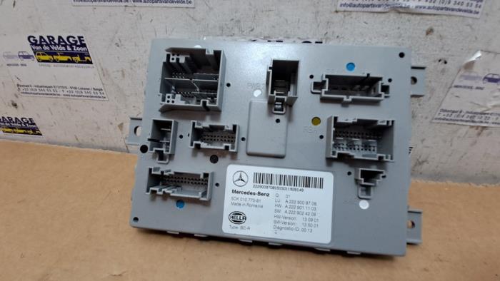 Komfortmodul Mercedes C (W205), 2013 / 2021 C-220 2.2 CDI BlueTEC, C-220 d 16V, Sedan, 4 dörrar, Diesel, 2.143cc, 120kW (163pk), RWD, OM651921, 2014-03 / 2016-05, 205.003; 205.004 (Begagnad)