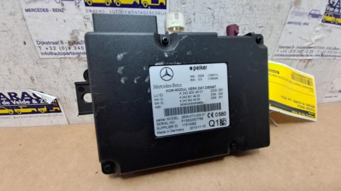 Używane Modul telefoniczny Mercedes ML III (166) 3.0 ML-350 BlueTEC V6 24V 4-Matic Cena € 60,50 Z VAT oferowane przez Autoparts Van De Velde