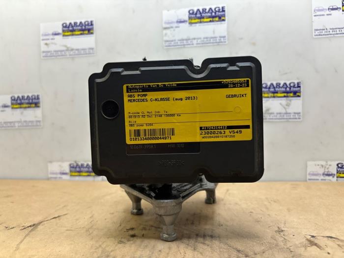 Usagé Pompe ABS Mercedes C Estate (S204) 2.2 C-180 CDI 16V BlueEFFICIENCY Prix € 151,25 Prix TTC proposé par Autoparts Van De Velde