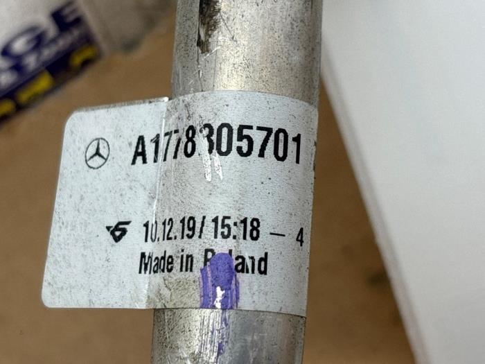 Lines (miscellaneous) from a Mercedes-Benz A (177.0) 1.3 A-200 Turbo 16V 2019