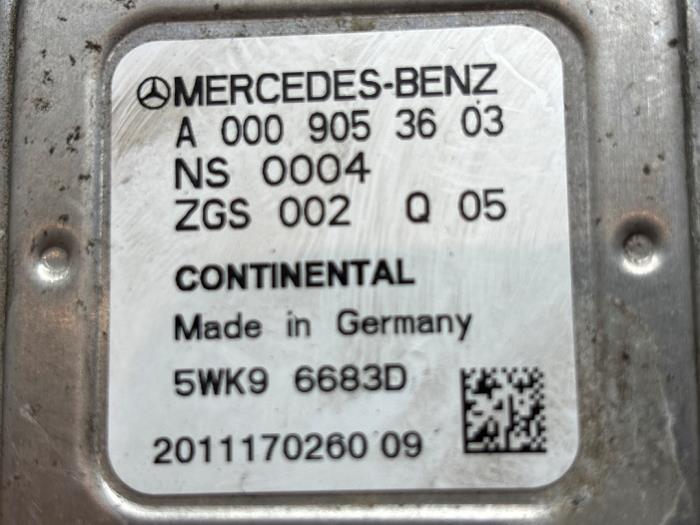 Nox sensor from a Mercedes-Benz C (W205) C-200d 2.2 16V 2020