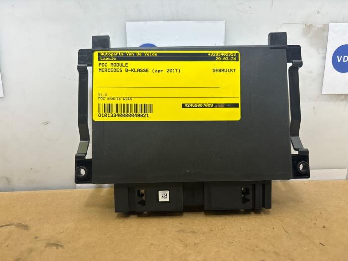 Begagnade PDC-modul Mercedes B (W246/W242) 1.6 B-200 BlueEFFICIENCY Turbo 16V Pris € 60,50 Inklusive moms erbjuds av Autoparts Van De Velde
