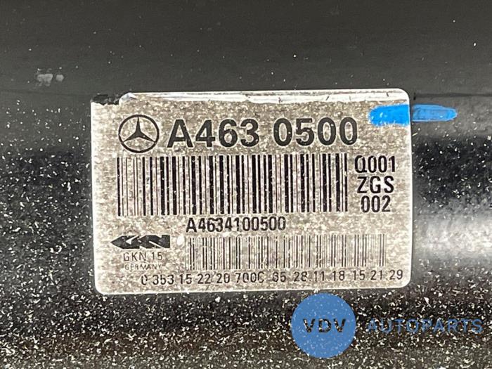 Pólwal z Mercedes-AMG G AMG (463) 4.0 G 63 AMG V8 32V 2018