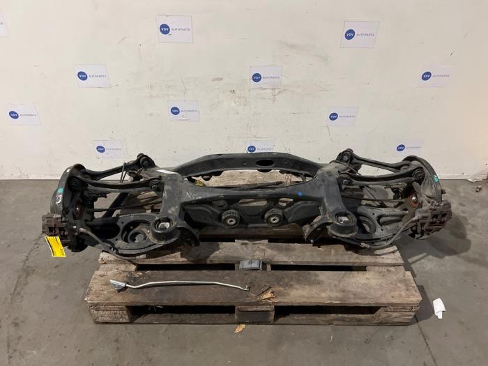 Gebrauchte Hinterachse Hinterradantrieb Mercedes SLK (R170) 2.0 200 16V Preis € 363,00 Mit Mehrwertsteuer angeboten von Autoparts Van De Velde