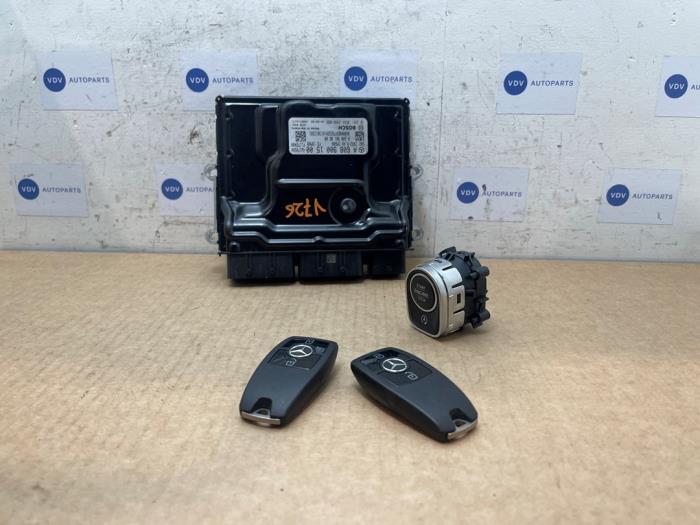Used Ignition lock + computer Mercedes A (177.0) 1.5 A-160d Price € 151,25 Inclusive VAT offered by Autoparts Van De Velde