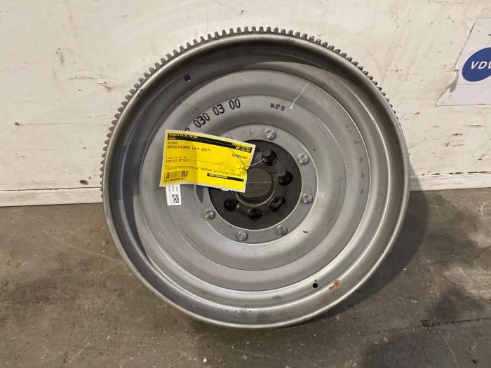 Flywheel Mercedes A (W176), 2012 / 2018 1.5 A-180 CDI, A-180d 16V, Hatchback, Diesel, 1.461cc, 80kW (109pk), FWD, OM607951; K9K, 2012-06 / 2018-05, 176.012; 176.212 (Used)