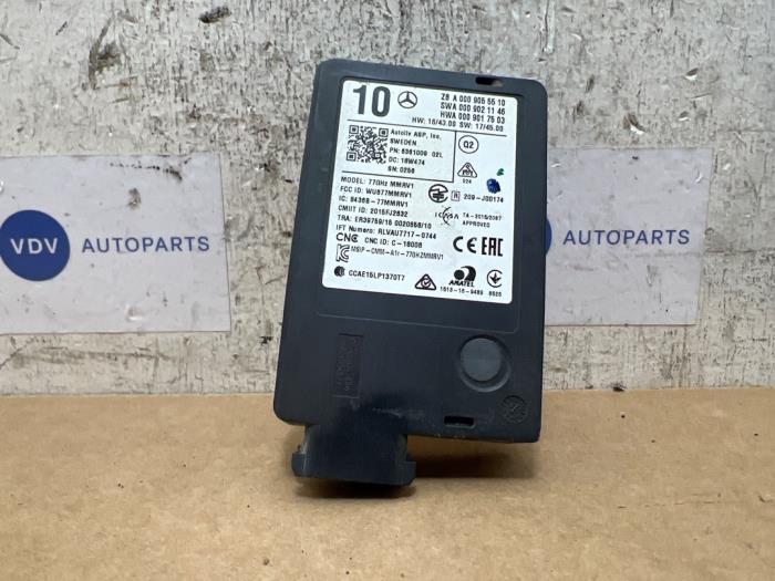 Radarsensor Mercedes C (W205), 2013 / 2021 C-180 1.6 16V, Sedan, 4 dörrar, Bensin, 1.595cc, 110kW (150pk), RWD, M274910, 2018-10 / 2021-03, 205.040 (Begagnad)