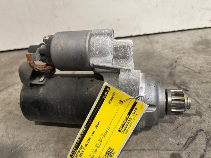 Gebrauchte Anlasser Mercedes B (W246/W242) 2.0 B-250 BlueEFFICIENCY Turbo 16V Preis € 42,35 Mit Mehrwertsteuer angeboten von Autoparts Van De Velde