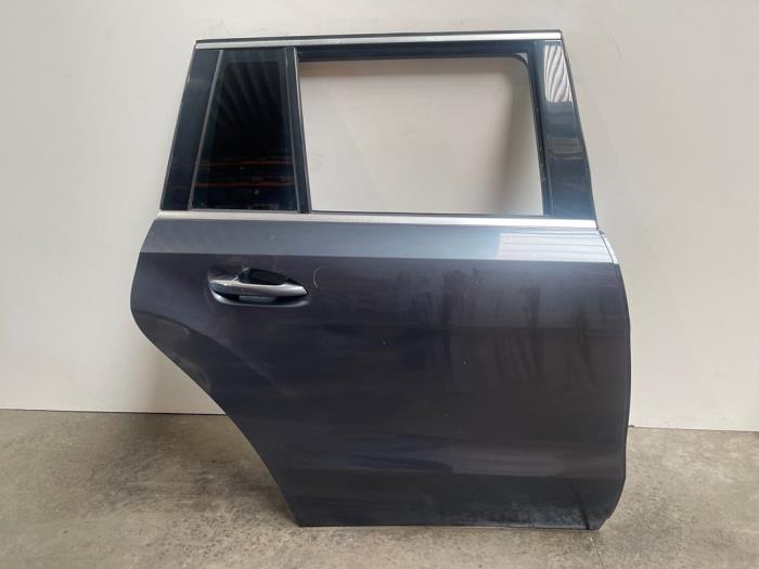 Door glass trim molding