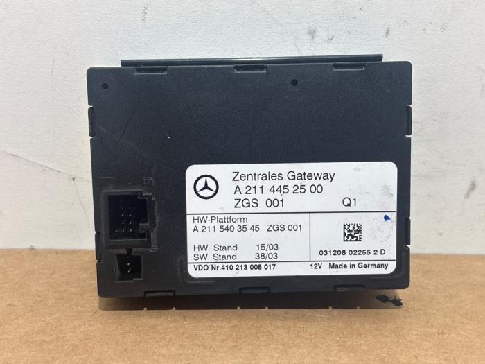 Używane Modul gateway Mercedes E (W211) 2.2 E-220 CDI 16V Cena € 36,30 Z VAT oferowane przez Autoparts Van De Velde