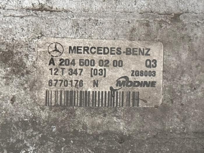 Intercooler d'un Mercedes-Benz CLS Shooting Brake (X218) 250 CDI BlueEfficiency,BlueTEC, 250 d 2013