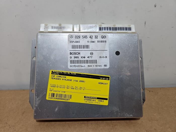 Usagé Ordinateur ESP Mercedes A (W168) 1.9 A-190 Prix € 72,60 Prix TTC proposé par Autoparts Van De Velde