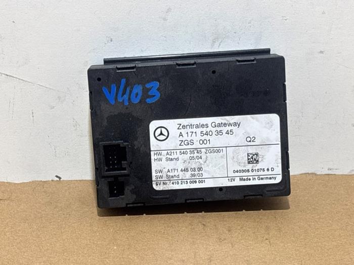Gebrauchte Gateway Modul Mercedes SLK (R171) 3.0 280 V6 24V Preis € 48,40 Mit Mehrwertsteuer angeboten von Autoparts Van De Velde
