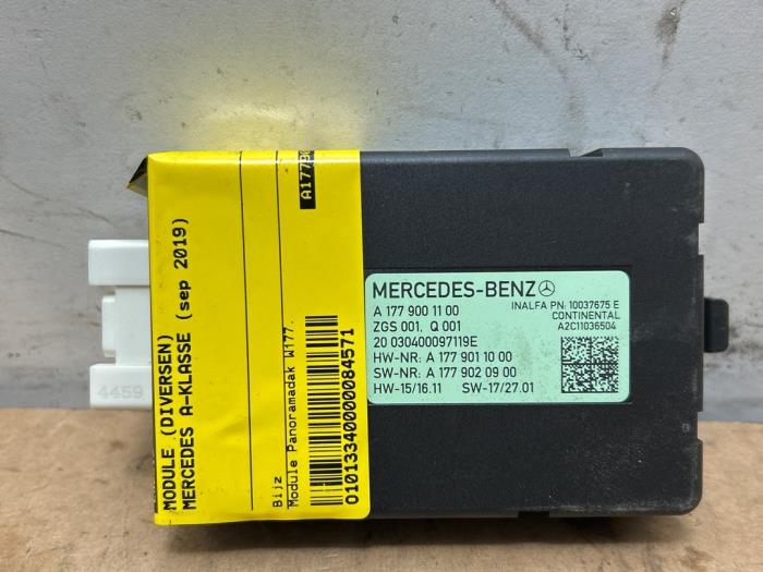 Używane Modul (rózne) Mercedes A (177.0) 1.3 A-160 Turbo 16V Cena € 102,85 Z VAT oferowane przez Autoparts Van De Velde