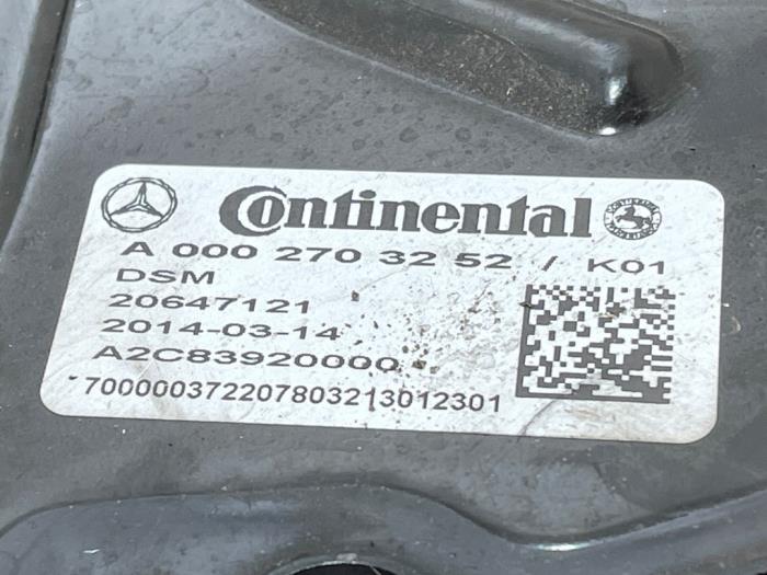 Automatic gearbox computer from a Mercedes-Benz E Estate (S212) E-200 CDI 16V BlueEfficiency,BlueTEC 2014