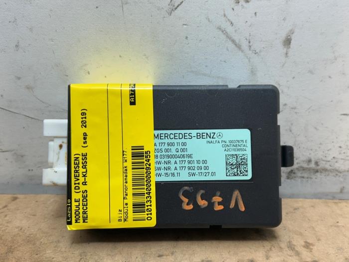 Używane Modul (rózne) Mercedes A (177.0) 1.3 A-160 Turbo 16V Cena € 102,85 Z VAT oferowane przez Autoparts Van De Velde