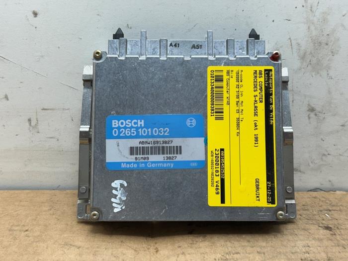 Used ABS Computer Mercedes S (W140) 3.2 300 SE,SEL 24V Price € 151,25 Inclusive VAT offered by Autoparts Van De Velde