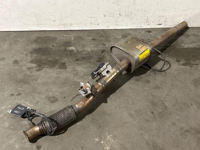 Gebrauchte Auspuff Mitteldämpfer Mercedes A Limousine (177.1) 1.5 A-180d Preis € 296,45 Mit Mehrwertsteuer angeboten von Autoparts Van De Velde