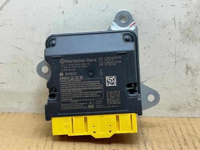 Begagnade Airbagmodul Mercedes C (W206) C-180 1.5 EQ Boost Pris € 181,50 Inklusive moms erbjuds av Autoparts Van De Velde