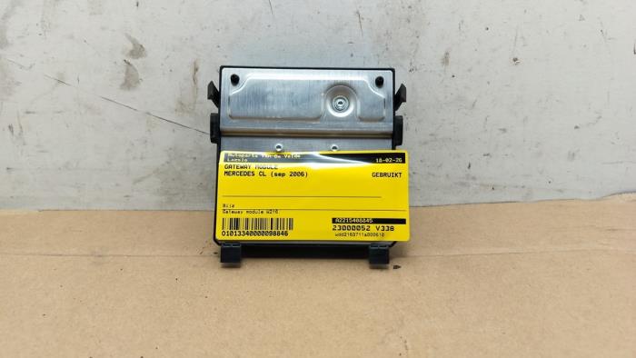 Usados Módulo Gateway Mercedes CL (216) 5.5 CL-550 V8 32V Precio € 151,25 IVA incluido ofrecido por Autoparts Van De Velde
