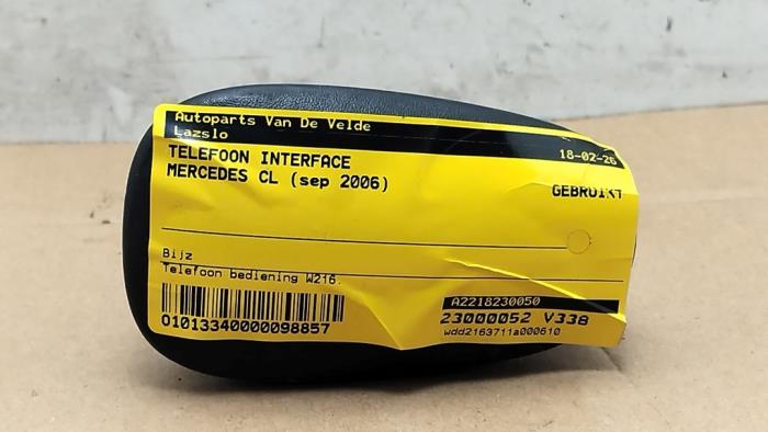 Gebrauchte Telefon Interface Mercedes CL (216) 5.5 CL-550 V8 32V Preis € 36,30 Mit Mehrwertsteuer angeboten von Autoparts Van De Velde