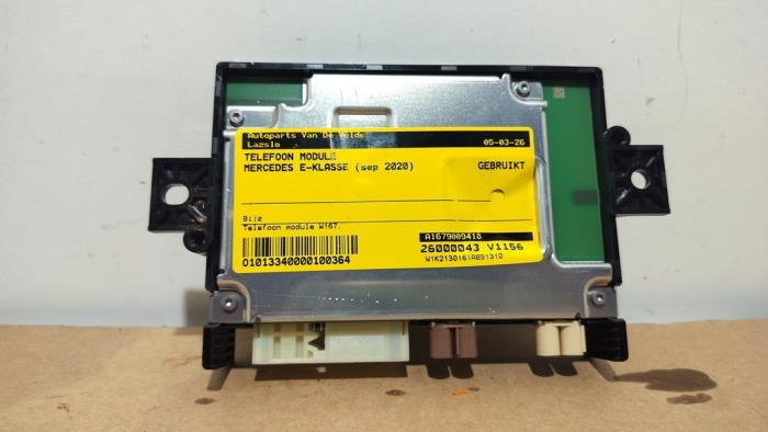 Gebrauchte Telefon Modul Mercedes E (W213) E-300de 2.0 Turbo 16V Preis € 223,85 Mit Mehrwertsteuer angeboten von Autoparts Van De Velde