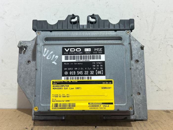 Used On-board computer Mercedes CLK (C208) 2.0 200 16V Price € 151,25 Inclusive VAT offered by Autoparts Van De Velde