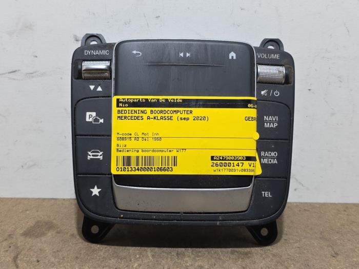 Used On-board computer controller Mercedes A (177.0) 2.0 A-180d Price € 78,65 Inclusive VAT offered by Autoparts Van De Velde