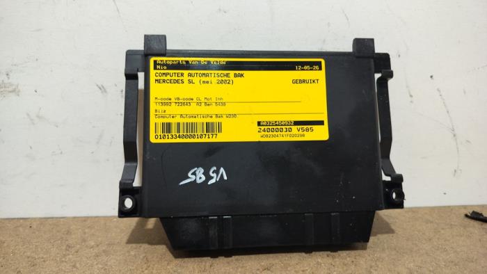 Used Automatic gearbox computer Mercedes SL AMG (R230) 5.4 SL-55 AMG V8 24V Price € 272,25 Inclusive VAT offered by Autoparts Van De Velde