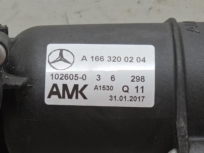 Kompressor från en Mercedes-Benz GLS (X166) 3.0 GLS 350d V6 24V BlueTEC 4-Matic 2019