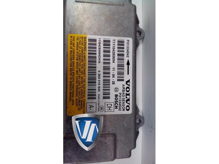 Airbag Module from a Volvo S60 II (FS) 1.6 T3 16V 2011