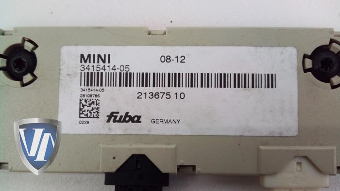 Antenne (sonstige) van een MINI Mini (R56) 1.6 16V One 2012