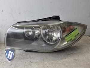 Used Headlight, left BMW 1 serie (E87/87N) 118i 16V Price € 99,95 Margin scheme offered by Vollux Carparts B.V.