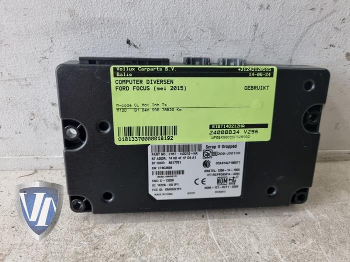 Usagé Ordinateur divers Ford Focus 3 Prix € 151,25 Prix TTC proposé par Vollux Carparts B.V.